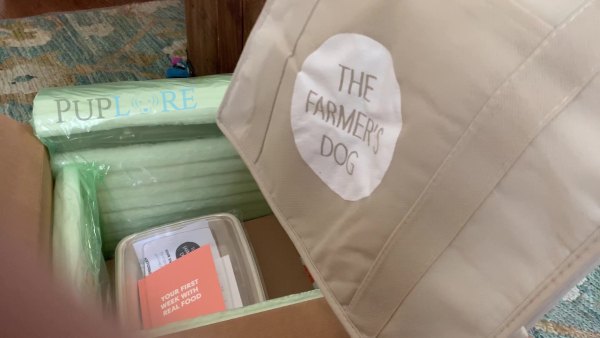 Unboxing The Farmer's Dog Packaging