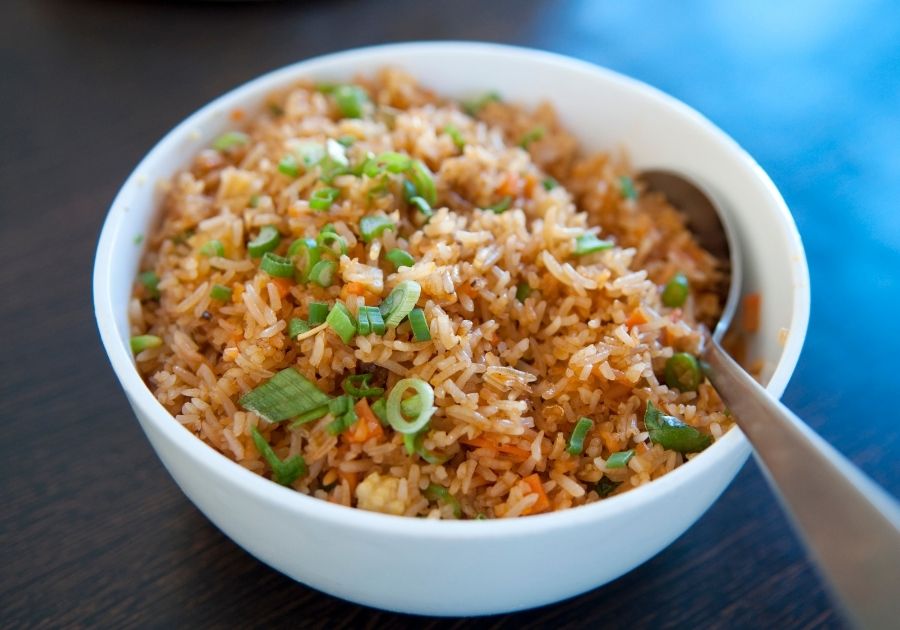 Is fried rice good for dogs?