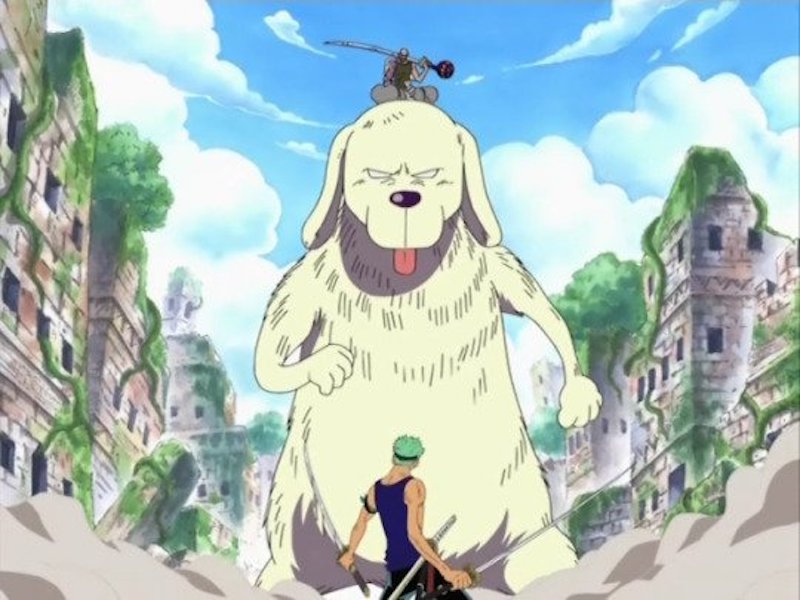 Anime Dog Holy from One Piece