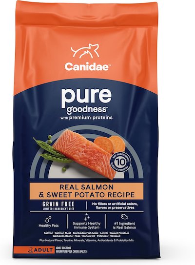 CANIDAE Grain-Free PURE Limited Ingredient Salmon & Sweet Potato Recipe Dry Dog Food