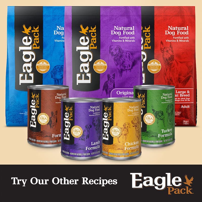 where is eagle pack dog food manufactured