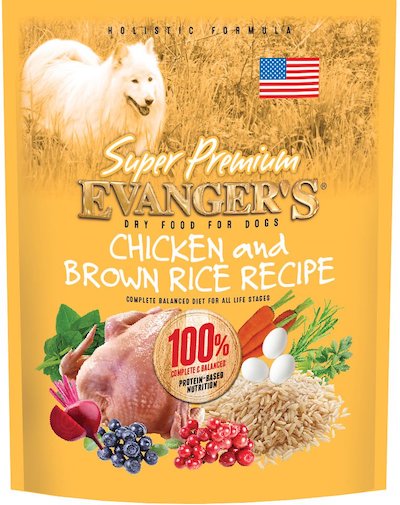 Evanger's Super Premium Chicken with Brown Rice Recipe Dry Dog Food