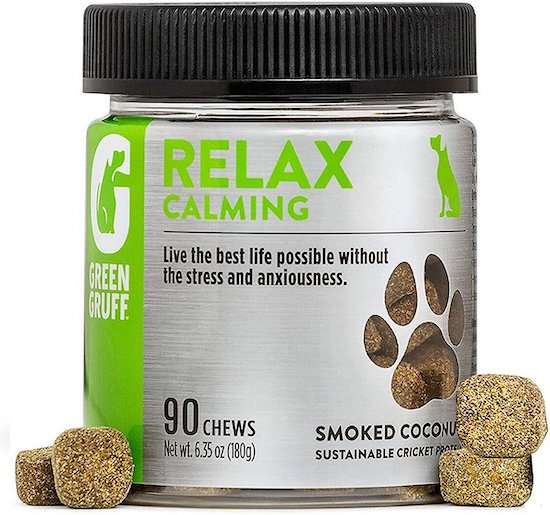 Green Gruff Calming Chews for Dogs