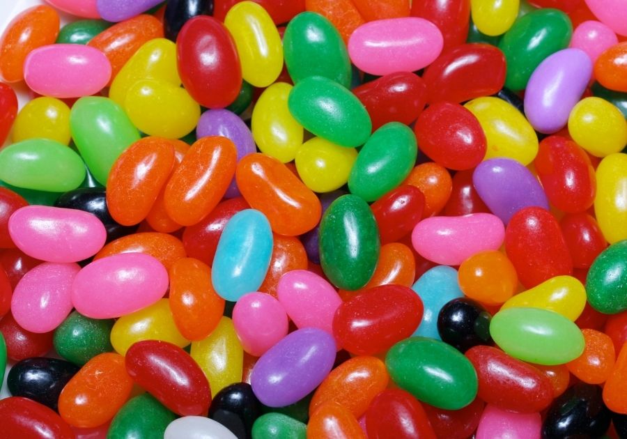 Jelly Beans Close Up