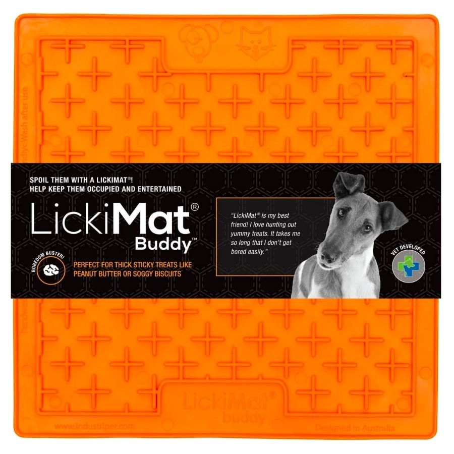 Lickimat Classic Dog Slow Feeders for Boredom & Anxiety Reduction