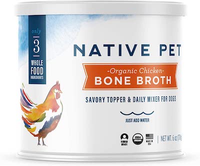 Native Pet's Human-Grade Bone Broth for Dogs