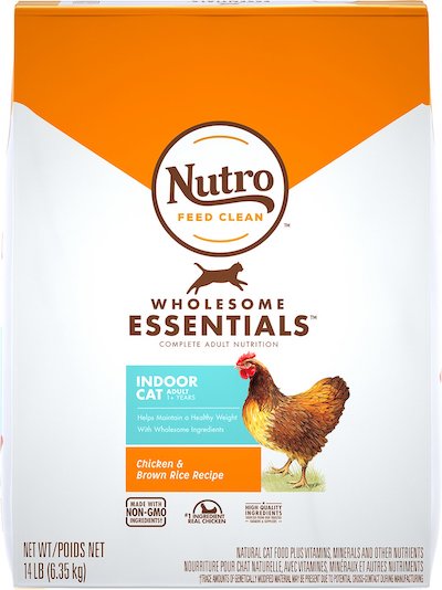 Nutro Wholesome Essentials Indoor Chicken & Brown Rice Recipe Adult Dry Cat Food