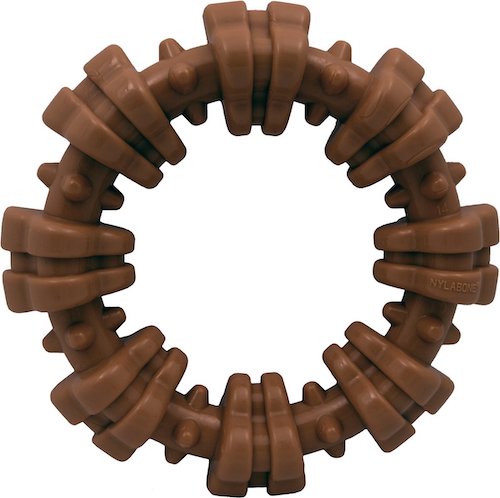 Nylabone Power Chew Textured Ring Flavor Medley Dog Chew Toy