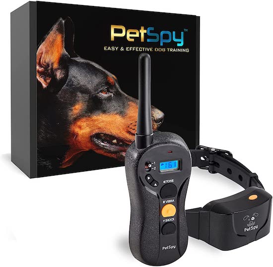 PetSpy P620 Dog Training Shock Collar for Dogs