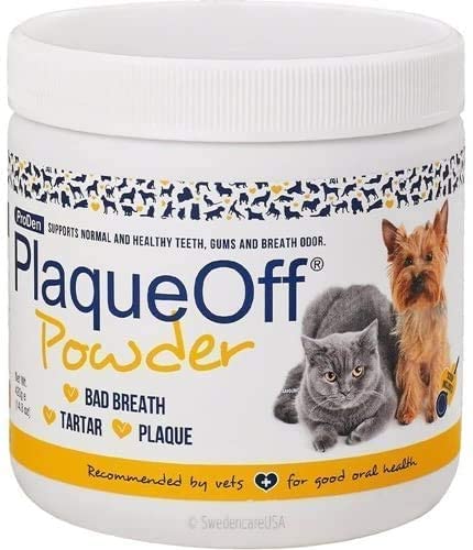 ProDen PlaqueOff Powder – Supports Normal, Healthy Teeth, Gums, and Breath Odor in Pets
