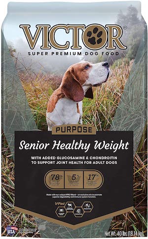 VICTOR Purpose Senior Healthy Weight Dry Dog Food