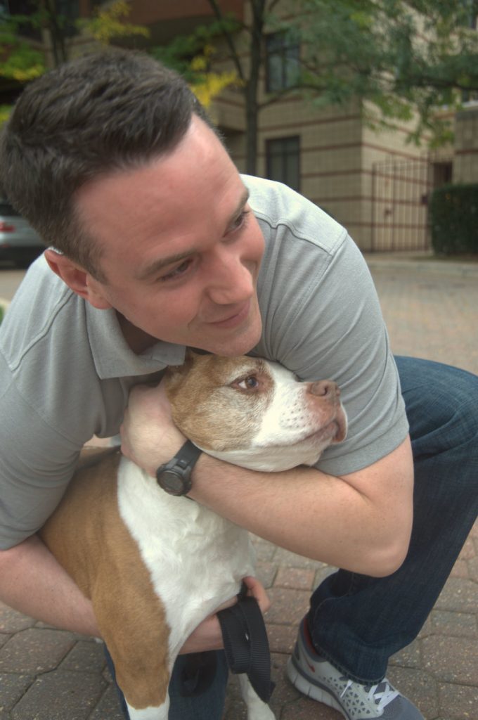 Veteran With PTSD Finds Calm Hugs HIs Dog Cheyenne
