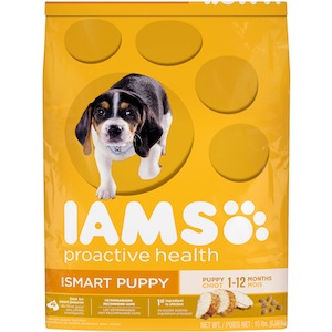 Worst Puppy Food- IAMS ProActive Health Smart Puppy