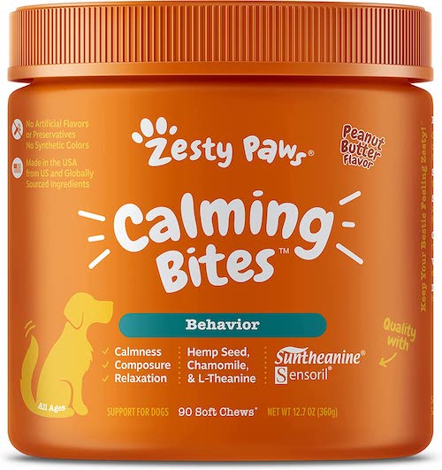 Zesty Paws Calming Soft Chews for Dogs