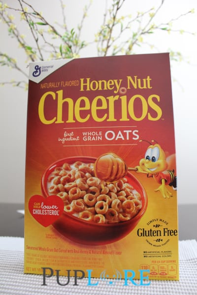 Box of Honey Nut Cheerios