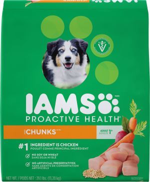Worst Adult Dry Dog Food – IAMS Proactive Health Adult Chunks