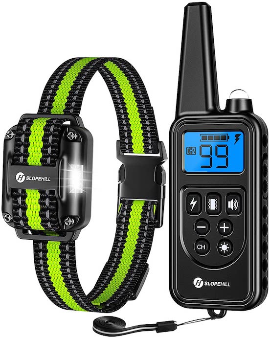 slopehill Dog Training Collar with 2600Ft Remote
